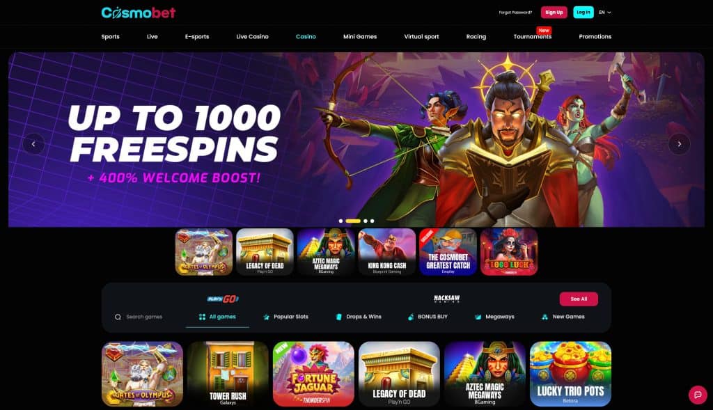 Cosmobet kasino recenze: Kompletní analýza zahraničního kasina