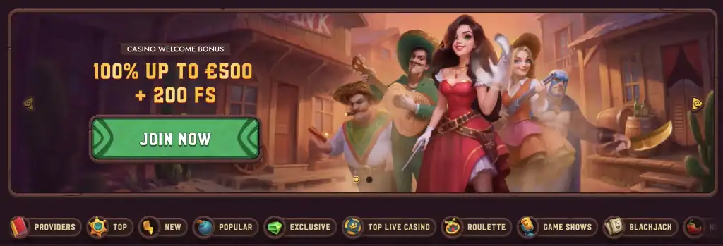 Kasino 5 Gringos se zahraniční licencí